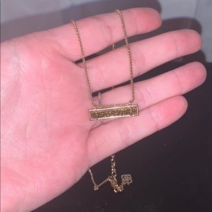 Kendra Scott Leanor Rose Gold Pendant Necklace